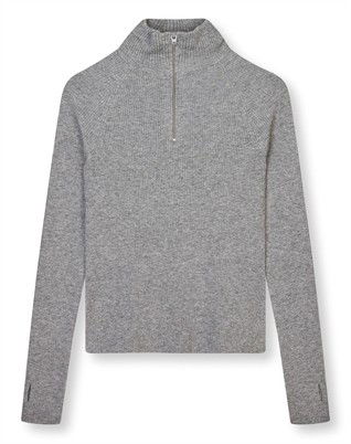 Fine Merino Ida Strik - Grey Melange 